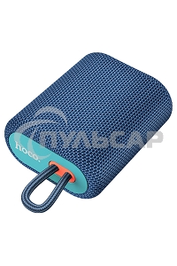 Портативная колонка HOCO BS47, синий, ткань