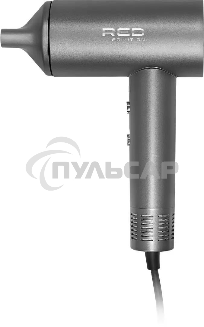 Фен Red Solution RF-510, 1400Вт, серый/серебристый