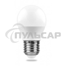 Лампа светодиодная Feron LB-750 11W 230V E27 6400K G45