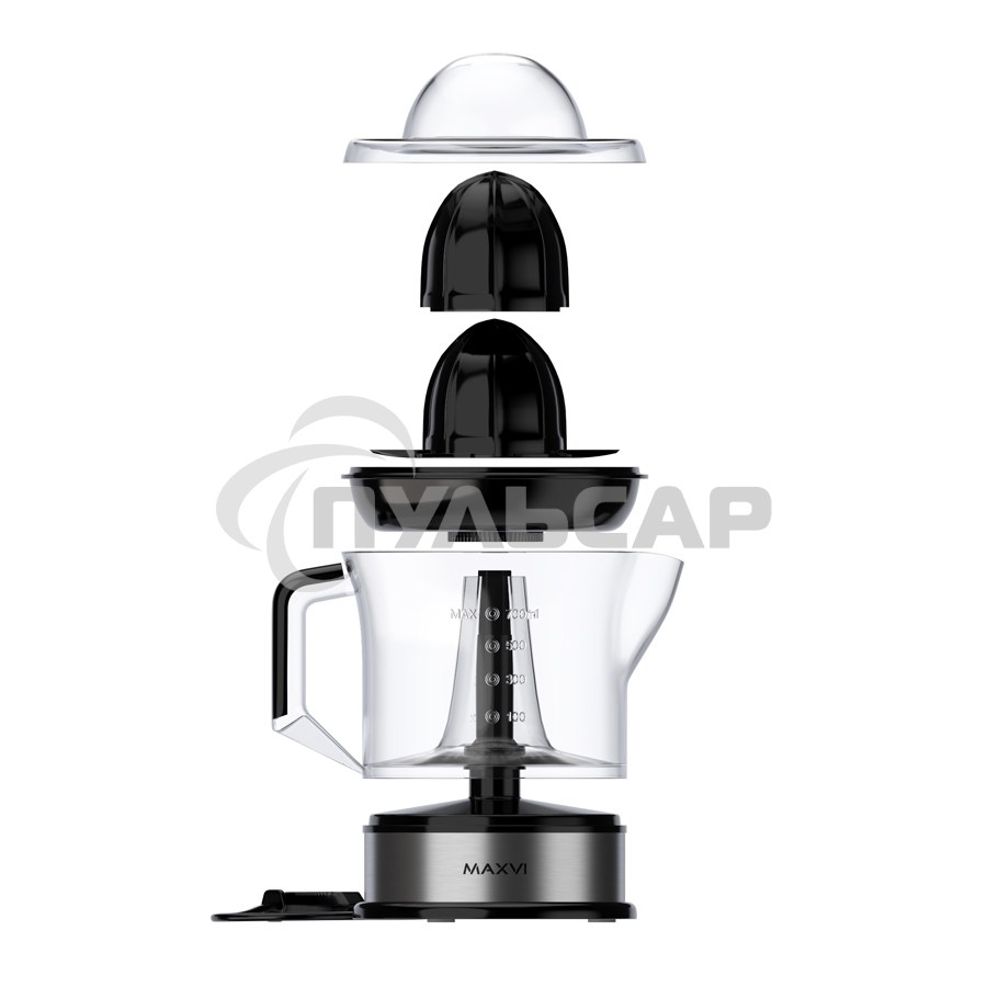 Соковыжималка Maxvi SG402 silver-black