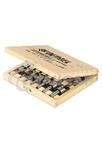 Набор сверл зенкеров Denzel по дереву, 3-10 мм, 7 шт
