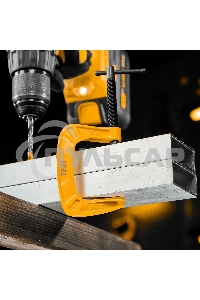 Струбцина Denzel G-образная, усиленная, 50 мм