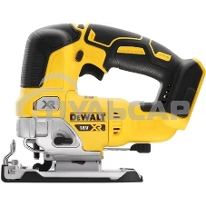 Лобзик DEWALT DCS334N-XJ без акк. и ЗУ 18В XR, маятник, бесключ.смена,пропил 130 мм, ход 26 мм