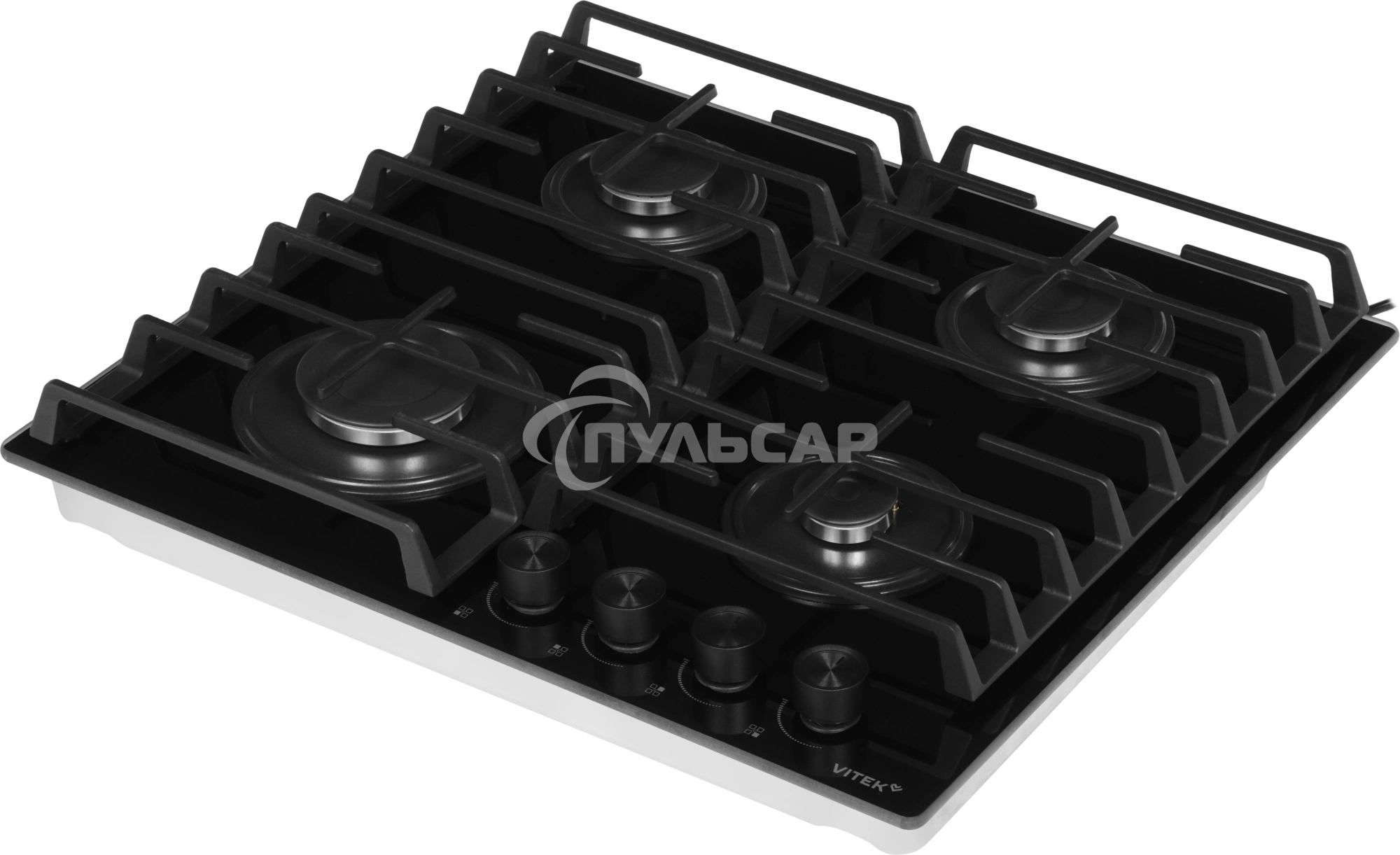 Газовая варочная панель Vitek VGH 6420 BG стекло черное