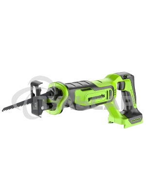 Пила сабельная аккумуляторная GreenWorks GPT-BLRS-1, 24V, без АКБ и ЗУ (1200607)