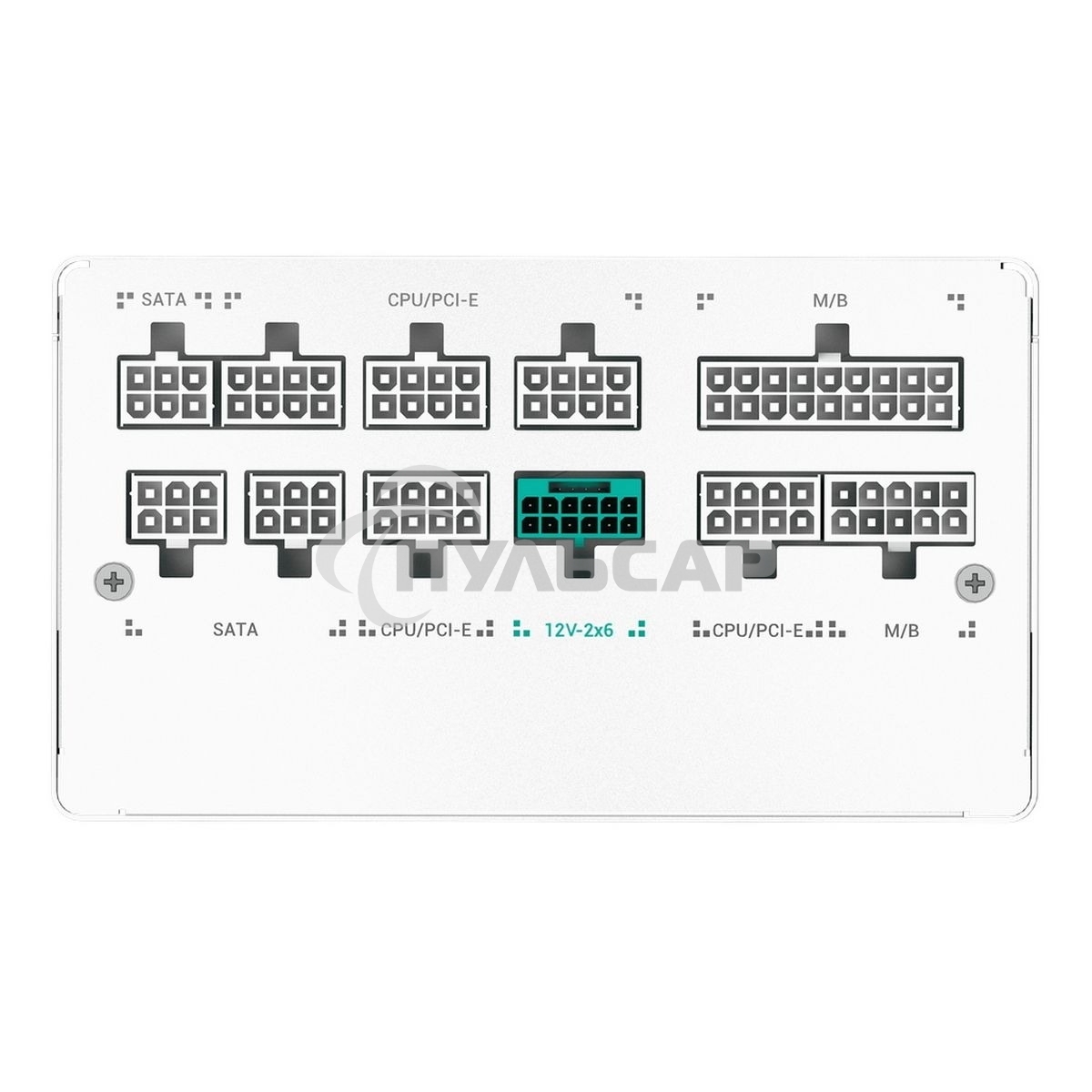 Блок питания Deepcool / GamerStorm PN750M WH V2 Game Storm Gen.5, 750Вт, 80 PLUS Gold, 120мм, белый