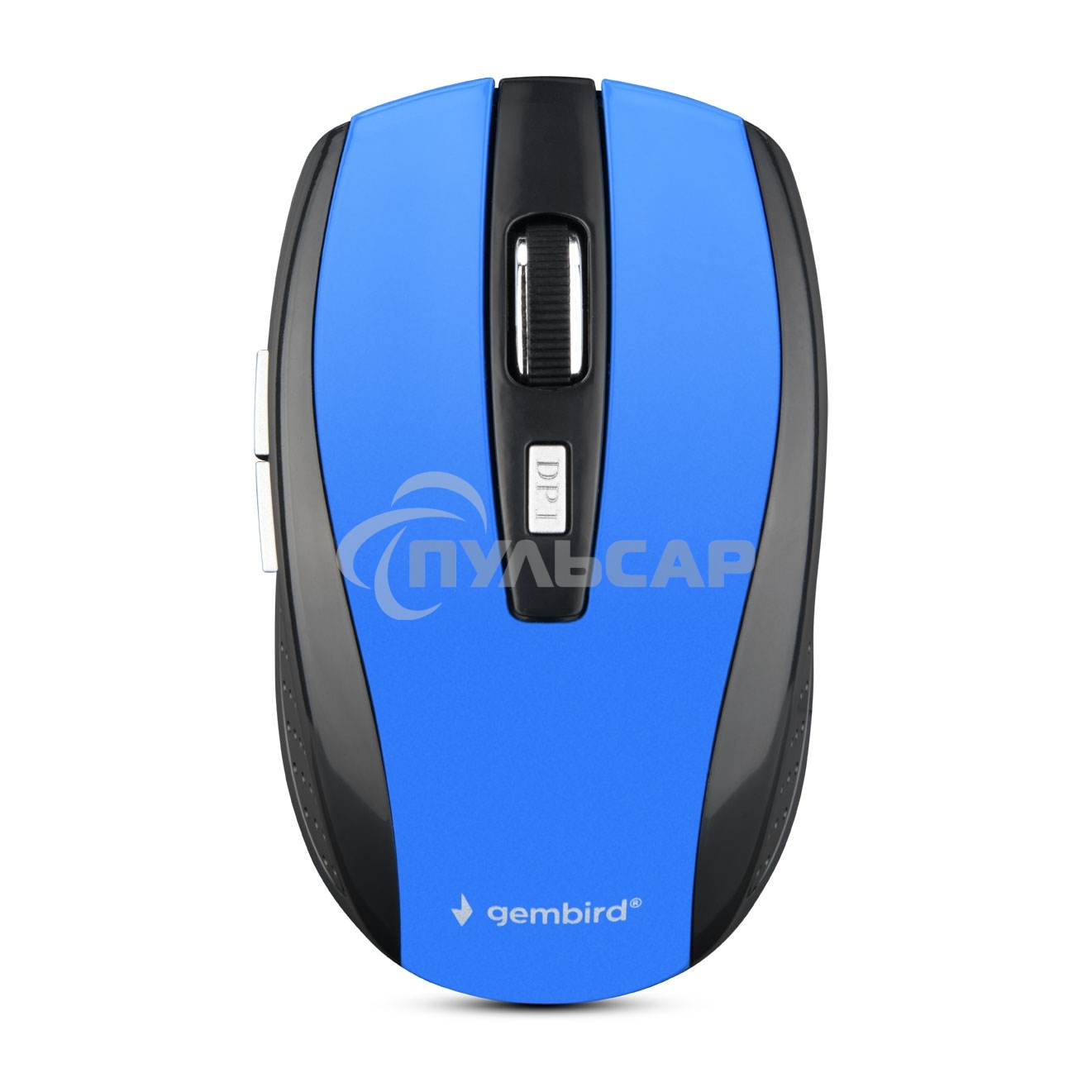 Мышь беспроводная Gembird MUSW-330-1 синий, 2400 dpi, радиоканал, USB, кнопки - 6