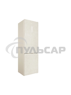 Холодильник Hotpoint HT 6200 AB бежевый двухкамерный 240/83л морозилка снизу, No Frost