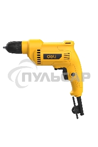Дрель сетевая Deli DL-DZ10-E2 (500Вт, 0-3300об/мин, быстрозажимной патрон 10мм, картон)