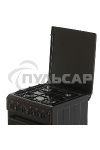 Плита газовая Cezaris ПГ 2150-11 коричневый, конфорок 4 шт, духовка 43 л, 51 см x 85 см x 55 см