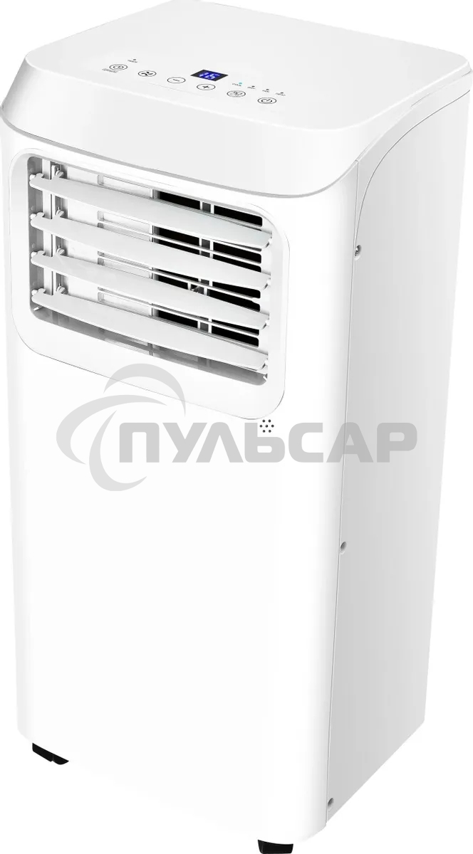 Кондиционер мобильный Hyundai HPAC-07-2 7000 BTU, 15 м², 64 дБ, охлаждение, осушение, белый