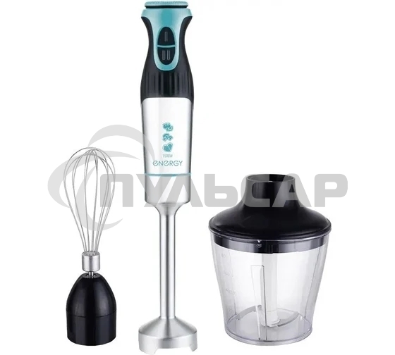 Блендер ENERGY EN-139 1500Вт, погружной, 2 скорости, измельчитель, венчик