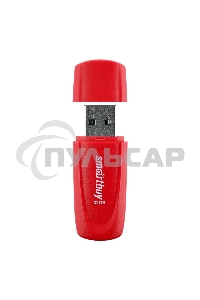 Флешка USB Smartbuy R/W Scout Red (SB032 Gb2SCR), 32 Gb, USB 2.0, R/W 13/8, красный