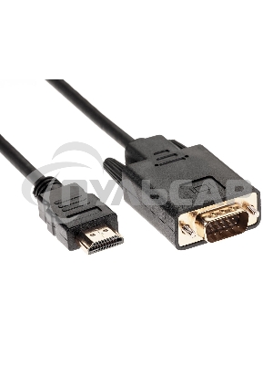 Кабель-переходник VCOM CG596-1.8M HDMI --> VGA_M/M 1,8 м