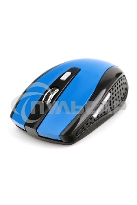 Мышь беспроводная Gembird MUSW-330-1 синий, 2400 dpi, радиоканал, USB, кнопки - 6