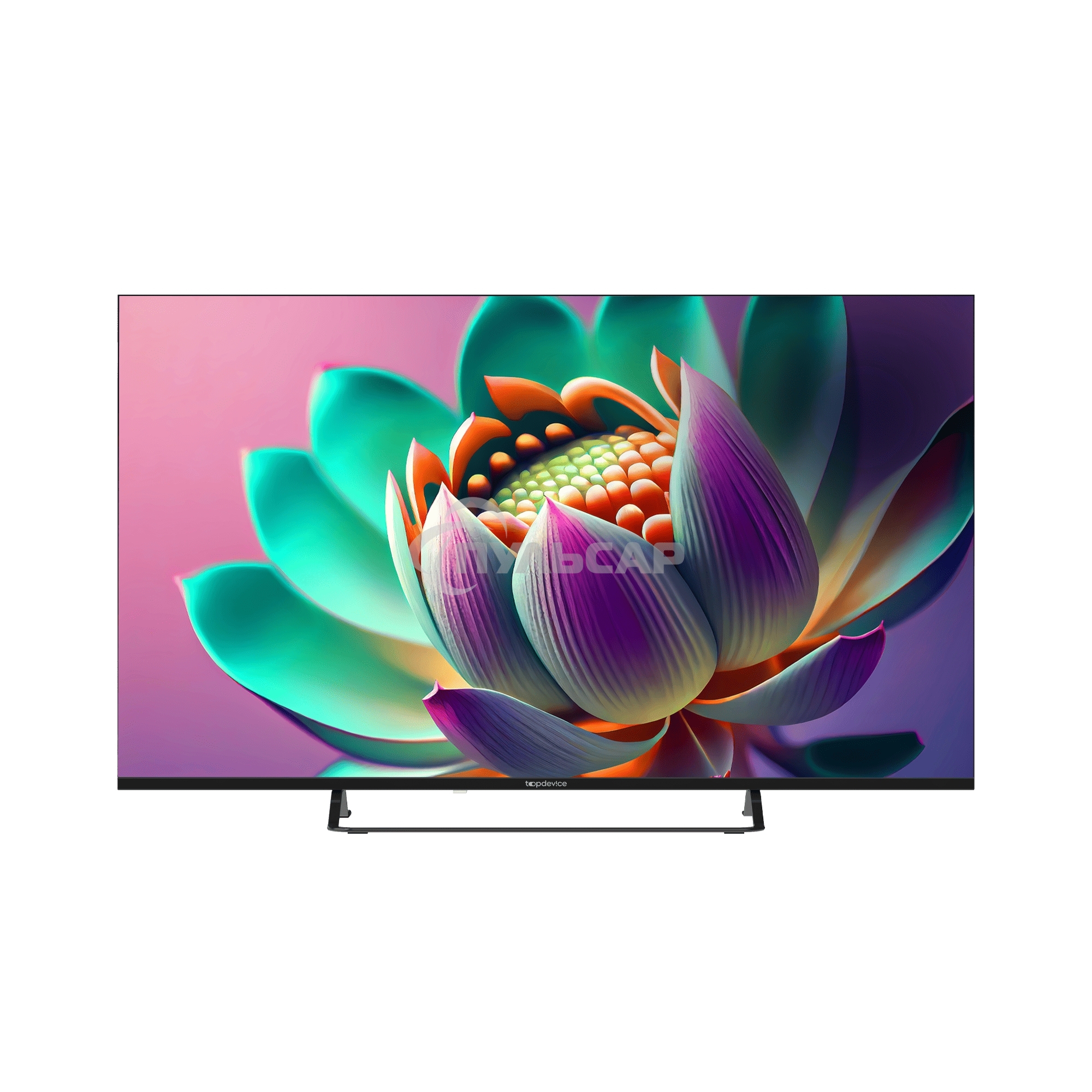 Телевизор TopDevice 50'' TDTV50CS07U_BKчерный UHD Smart YaOS 1 5GB 8GB