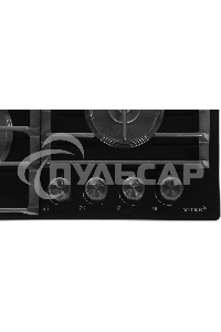Газовая варочная панель Vitek VGH 6420 BG стекло черное