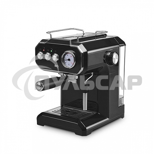 Кофеварка эспрессо BQ CM1722 черный, исп. кофе - молотый, 1.75 л, 850 Вт, 15 бар