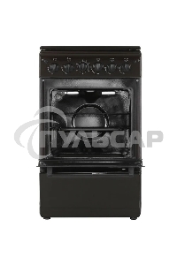 Плита газовая Cezaris ПГ 2150-11 коричневый, конфорок 4 шт, духовка 43 л, 51 см x 85 см x 55 см