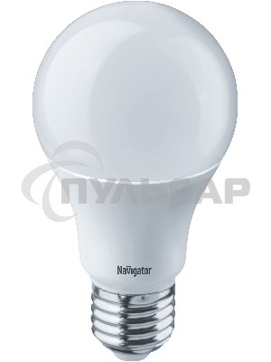 Лампа светодиодная Navigator NLL-A60/A55-7-230-2.7K-E27 7 Вт грушевидная 2700К тепл. белый  E27 525лм 220-240В