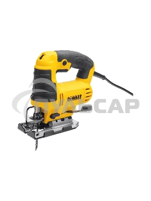 Лобзик DeWalt DWE349-KS   с верхней рукояткой, 650 Вт, ход 20 мм