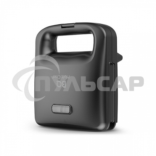 Прибор для выпечки BQ ST2000 Black 3 in 1. MultiChef, мощность: 800 Вт, многофункциональный прибор 3 в 1, 3 пары панелей в комплекте: гриль, венские вафли, сэндвич, антипригарное покрытие панелей Non-Stick PRO, равномерный нагрев, вертикальное хранение, о