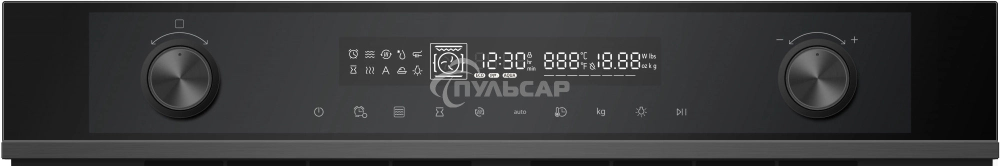 Духовой шкаф Электрический Hyundai HMEO 6540 DX черный