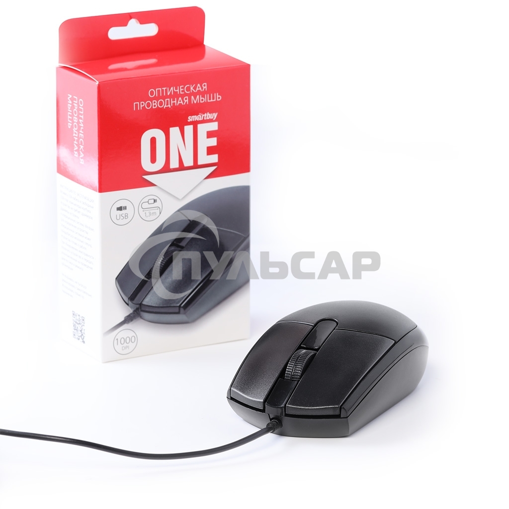Мышь проводная Smartbuy (SBM-212-K) ONE 212-K черный