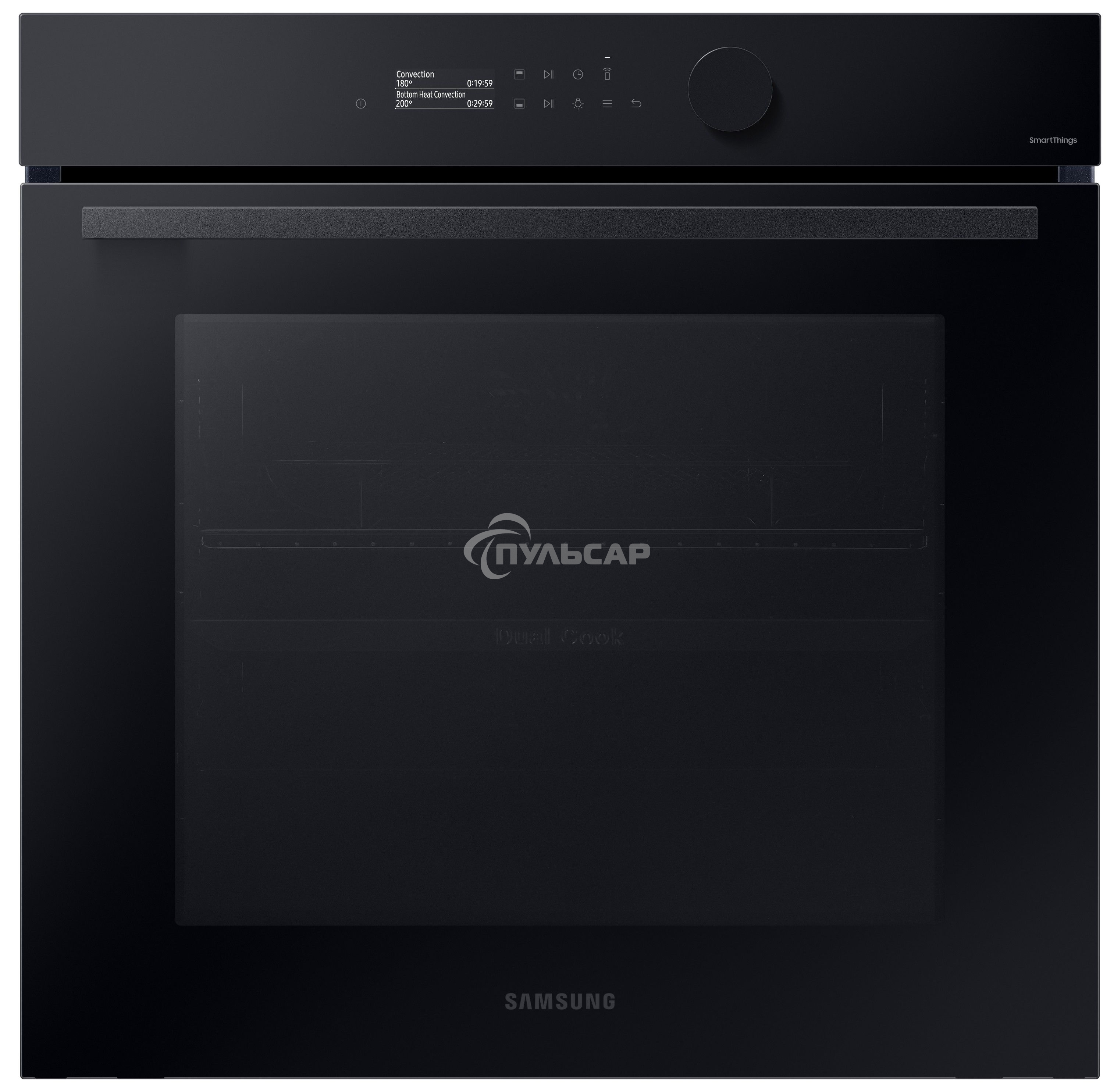 Духовой шкаф Электрический Samsung NV7B5645TAK/WT черный