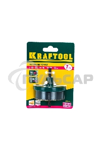 Пила сегментная наборная по дереву KRAFTOOL 7шт(25-62/18мм): 25-32-38-45-50-56-62х18 мм