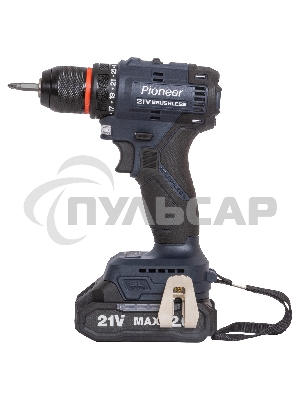 Дрель-шуруповерт аккумуляторная Pioneer CD-E2012BL-01C