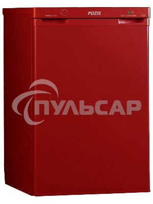 Холодильник Pozis RS-411 рубиновый однокамерный 84/14 л морозилка сверху, капельная система