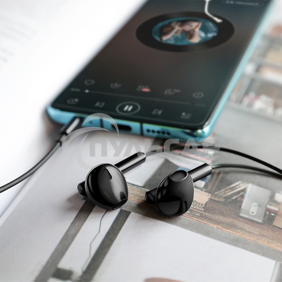 Наушники проводные Hoco M64 черный