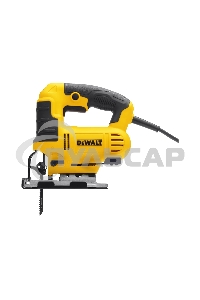 Лобзик DeWalt DWE349-KS   с верхней рукояткой, 650 Вт, ход 20 мм