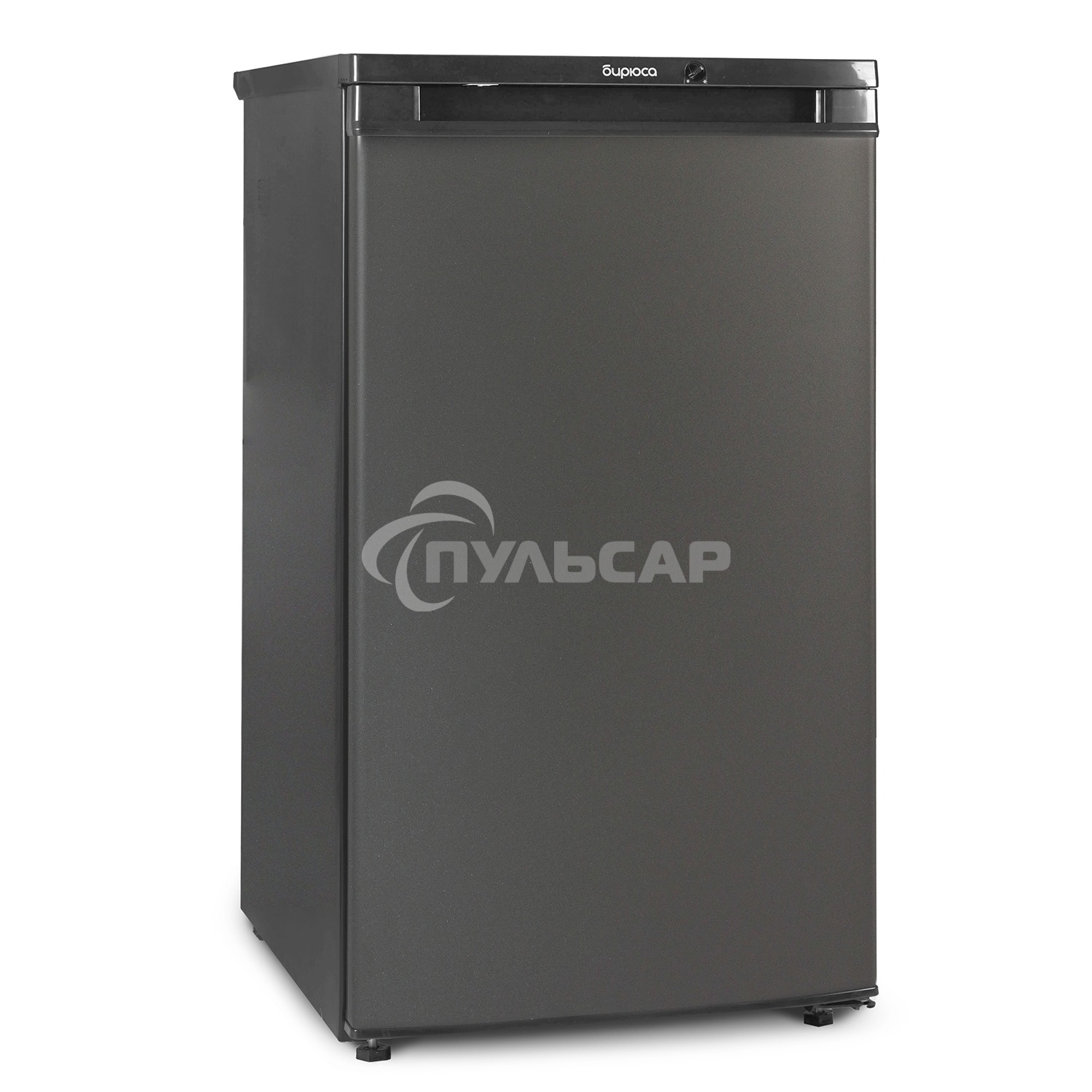 Холодильник Бирюса W408 графит однокамерный 88/27л морозилка сверху