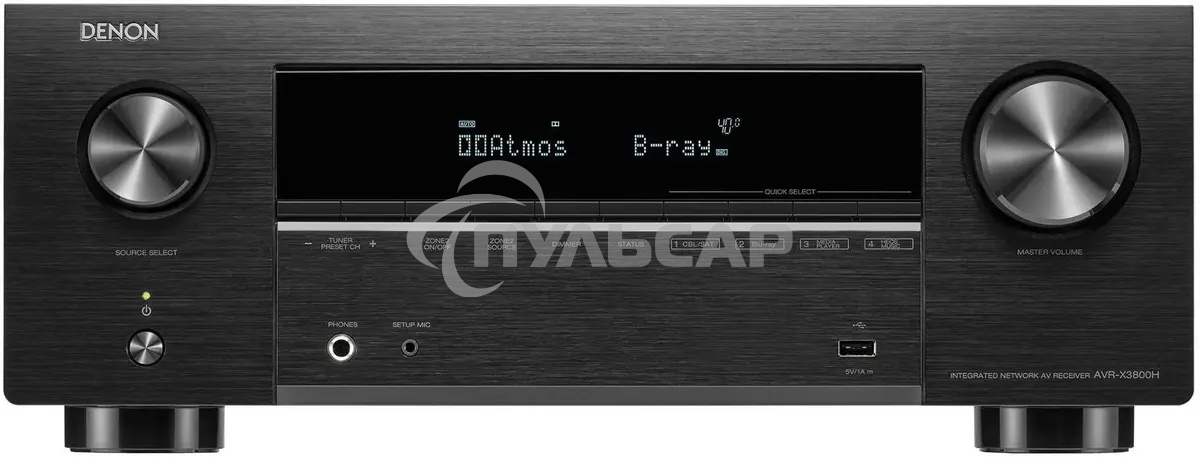 Ресивер AV Denon AVCX3800HBKE2 9.2 черный