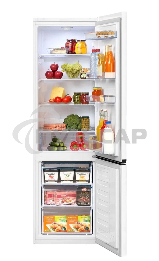 Холодильник Beko B1RCSK312W белый двухкамерный 213/87л морозилка снизу