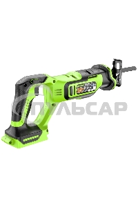 Пила сабельная аккумуляторная GreenWorks GPT-BLRS-1, 24V, без АКБ и ЗУ (1200607)
