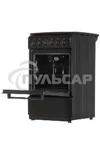 Плита газовая Cezaris ПГ 2150-11 коричневый, конфорок 4 шт, духовка 43 л, 51 см x 85 см x 55 см