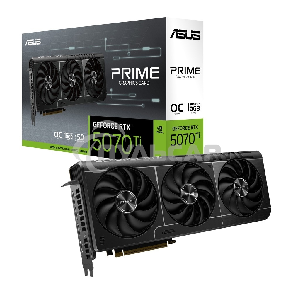 Видеокарта ASUS PRIME-RTX 5070TI-O16G RTX 5070TI HDMI*1,DP*3,16G,D7