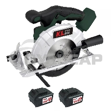 Профессиональная пила циркулярная бесщеточная KLPRO KLDAT18B-50 (18 В / 5,0 А·ч)