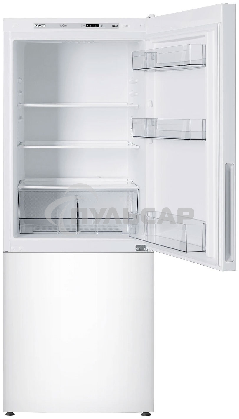 Холодильник Atlant ХМ-4609-101, двухкамерный 182/79л морозилка снизу, капельная система, белый