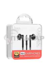 Наушники проводные Hoco M64 черный