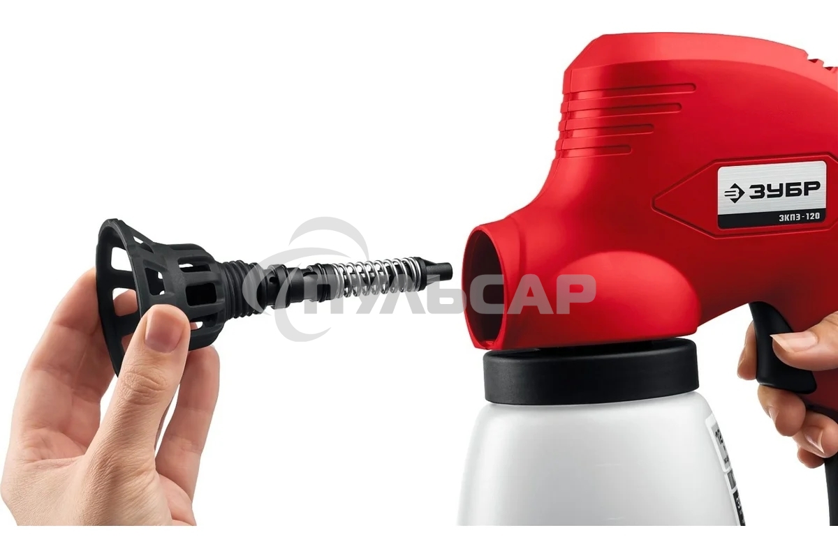 Электрический безвоздушный краскопульт ЗУБР 120 Вт ЗКПЭ-120