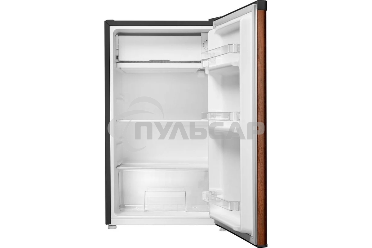 Холодильник Maunfeld MFF83WD дерево/черный мат. однокамерный 85л