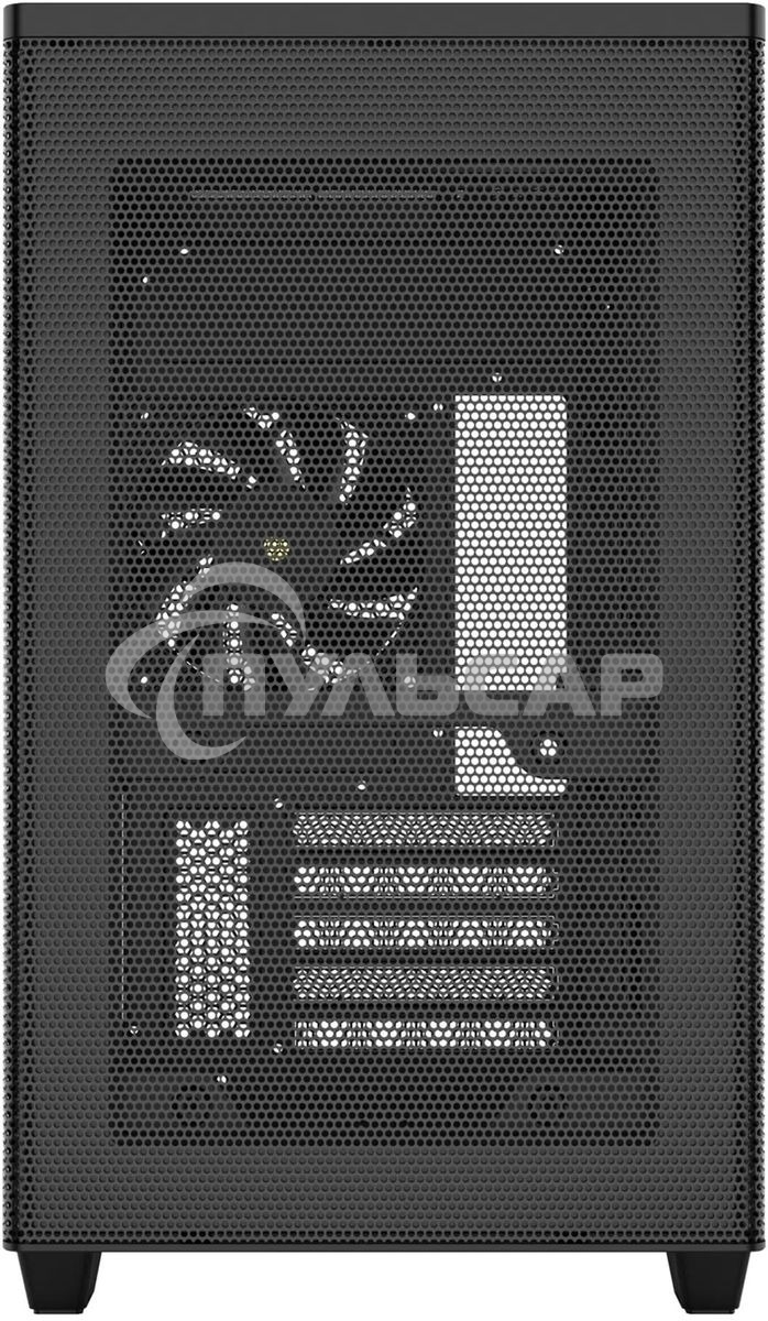 Компьютерный корпус Bloody BD-CC117F черный без БП mATX 5x120мм 1xUSB 2.0 1xUSB 3.0 audio bott PSU