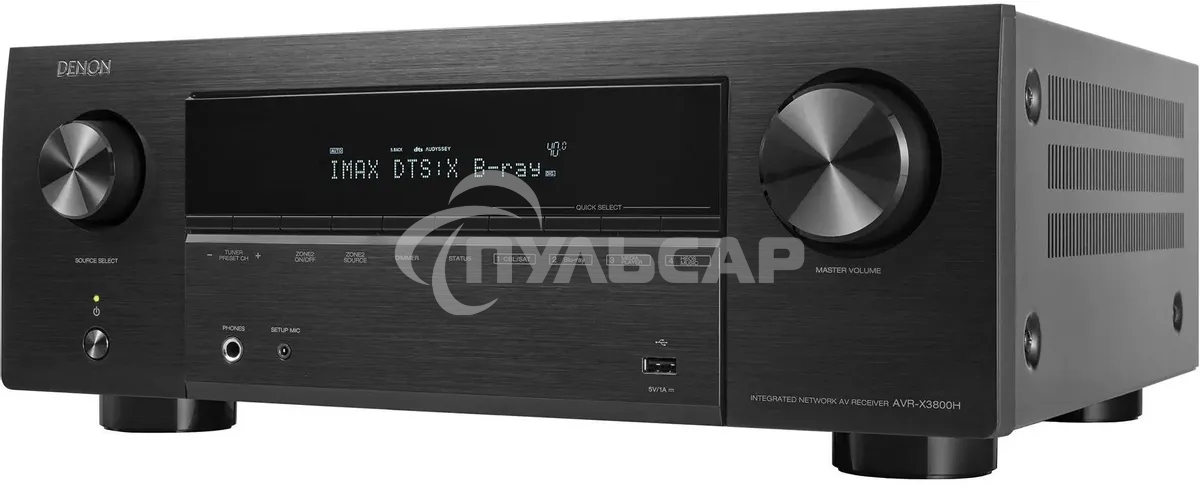 Ресивер AV Denon AVCX3800HBKE2 9.2 черный