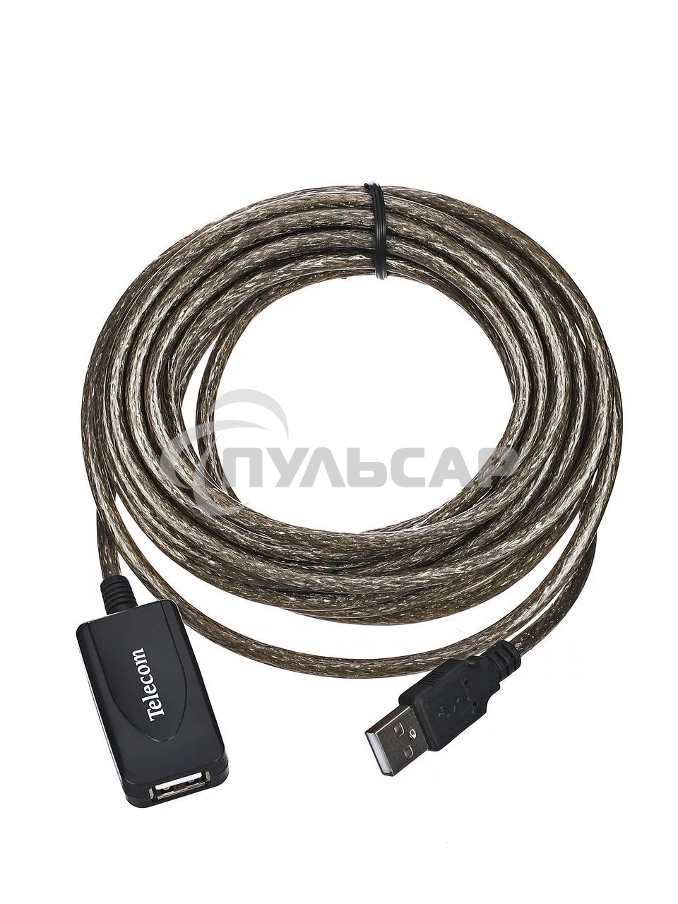 Кабель USB2.0-repeater, удлинительный активный <Am-->Af> 5м, Telecom <TUS7049-5M>