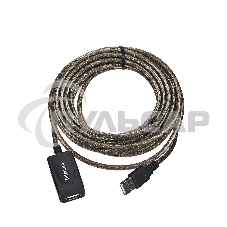 Кабель USB2.0-repeater, удлинительный активный <Am-->Af> 5м, Telecom <TUS7049-5M>