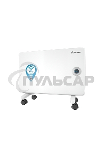 Конвектор Thermex Frame 1000E белый, 1000 Вт, 15 м2, термостат, дисплей, WiFi